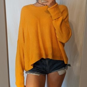 Worn Once Yellow Sweater
